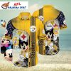 Tiki Pittsburgh Steelers Carnival And Football Fest Hawaiian Shirt