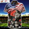 Star-Spangled Browns Fanfare – Patriotic Cleveland Hawaiian Shirt