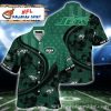 Star-Spangled New York Jets Fan Custom Aloha Shirt