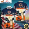 Starry Stripes Chicago Bears Night Game Hawaiian Shirt