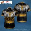 Steelers Sharp Contrast – Pittsburgh Steelers Striking Hawaiian Shirt