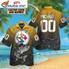 Steelers Drip Art – Pittsburgh Steelers Urban Splash Hawaiian Shirt