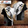 Steelers’ Sharp Stripes Personalized Pittsburgh Steelers Hawaiian Shirt