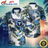 Swaying Palms And Titans Pride – Tennessee Aloha Button-Up
