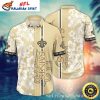 Starry Night Saints Emblem Tropical Personalized Hawaiian Shirt