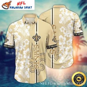 Sun-kissed New Orleans Saints Tropical Hawaiian Shirt Mens