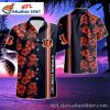 Surfer’s Custom Name Orange Bengals Hawaiian Shirt – Personalized Aloha Vibe