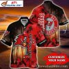 Star-Spangled Tampa Bay Buccaneers NFL Hawaiian Shirt – Skull Halloween Design