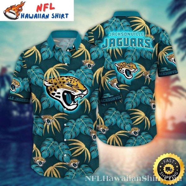 Sunset Palms Jaguars Paradise – Hawaiian Jaguars Shirt