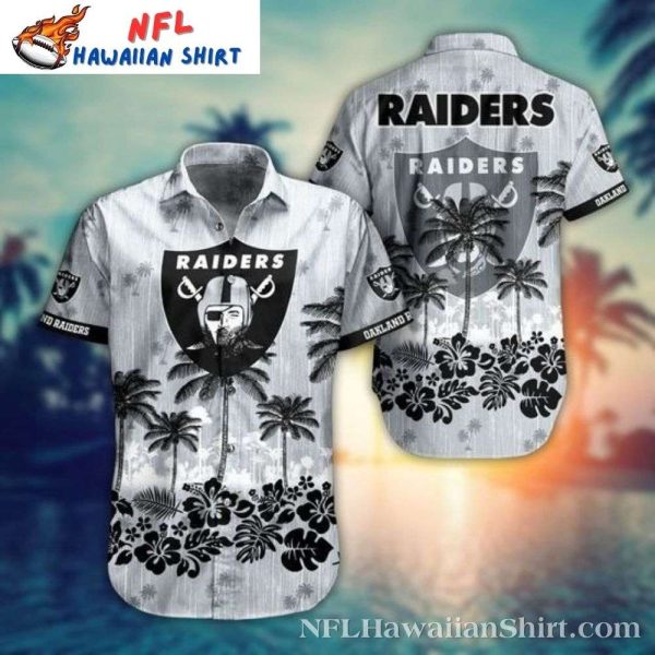 Sunset Palms Las Vegas Raiders Hawaiian Shirt