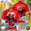 Sunset Serenade Buccaneers Silhouette NFL Hawaiian Shirt