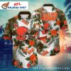 Sunset Silhouette Cleveland Browns Aloha Shirt – Tiki Oasis Edition
