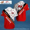 Tampa Bay Buccaneers Dark Floral Touchdown NFL Hawaiian Shirt