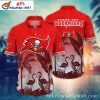 Tampa Bay Buccaneers Floral Frenzy Hawaiian Shirt