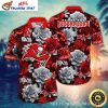 Tampa Bay Buccaneers Flamingo Sunset Tropical Hawaiian Shirt