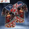 Tampa Bay Buccaneers Hibiscus Red Zone NFL Hawaiian Shirt