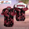 Tampa Bay Buccaneers Red Floral Fanfare NFL Hawaiian Shirt