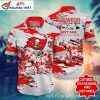 Tampa Bay Buccaneers Nightfall Floral Hawaiian Shirt