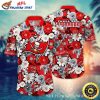 Tampa Bay Buccaneers Nightfall Floral Hawaiian Shirt