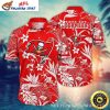 Tampa Bay Buccaneers Sunset Flamingos Tropical Hawaiian Shirt