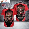 Tampa Bay Buccaneers Metal Pattern NFL Hawaiian Shirt