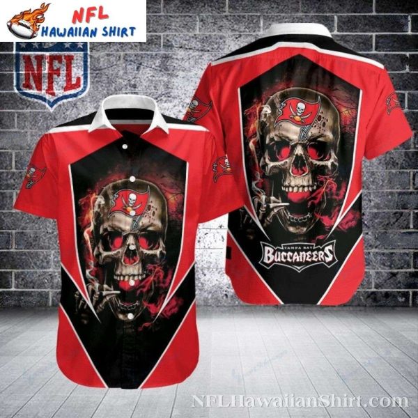 Tampa Bay Buccaneers Skull And Swords Aloha Spirit NFL Hawaiian Shirt