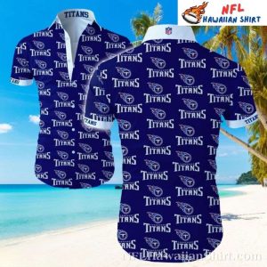 Team Spirit All-Over – Hawaiian Tennessee Titans Shirt