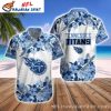 Tennessee Titans Hawaiian Shirt – Surf’s Up With Mickey Graphic