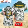 Sunny Tropics Green Bay Packers Customizable Hawaiian Shirt