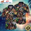 Surf’s Up Bart Chicago Bears Hawaiian Shirt – Men’s Customizable Cartoon Tropical