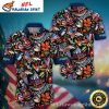 Tropical Bloom Denver Broncos Hawaiian Shirt – Perfect Gift For Broncos Fans