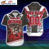 Tampa Bay Buccaneers Tropical Mickey Fanfare Hawaiian Shirt