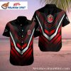 Rise Up Red Tropics Falcons Hawaiian Shirt – Customizable Men’s NFL Fashion