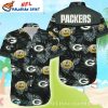 Sunny Tropics Green Bay Packers Customizable Hawaiian Shirt