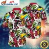 Tropical Tackle Atlanta Falcons Customizable Hawaiian Shirt