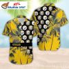 Steelers Angler’s Dream Customizable Black And Gold Fish Hawaiian Shirt