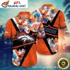Tribal Wave Broncos Denver Broncos Aloha Shirt With Polynesian-Inspired Graphics