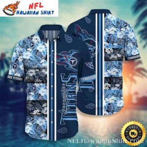 Tropical Blue Blossom – Tennessee Titans Hawaiian Shirt