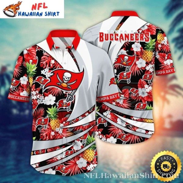 Tropical Buccaneer Paradise NFL Hawaiian Buccaneers Shirt