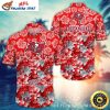 Tampa Bay Buccaneers Festive Flora NFL Hawaiian Shirt