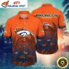 Touchdown Tropics Navy Edition – Denver Broncos Aloha Shirt
