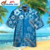 Tropical Breeze Whale Detroit Lions Tropical Custom Name Hawaiian Shirt