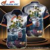 Tropical Paradise Bears Hawaiian Shirt – Chicago Sunset Edition