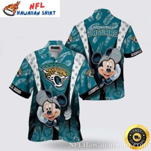 Tropical Mickey Fanfare Jacksonville Jaguars Shirt – Customizable Vacation Vibes