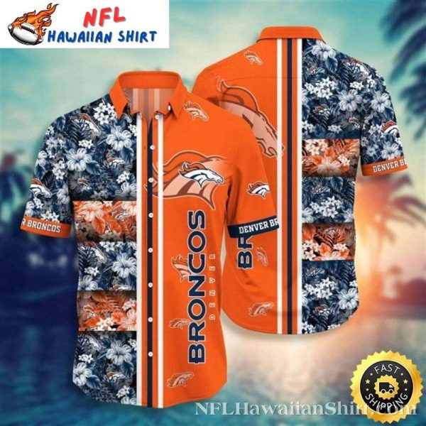 Tropical Midnight Bronco – Broncos Hawaiian Aloha Shirt
