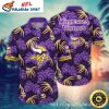 Starry Night Defense Minnesota Vikings Personalized Hawaiian Shirt