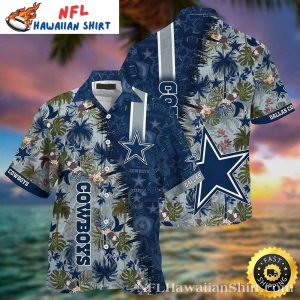 Tropical Nights Dallas Cowboys Aloha Shirt – Starlight Silhouettes
