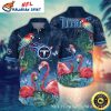 Tropical Palm Tree Paradise Tennessee Titans Hawaiian Shirt