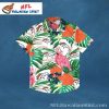 Tropical Palm Tree And Denver Broncos Logo Hawaiian Shirt