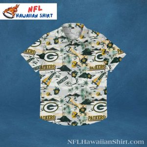 Tropical Playbook – Green Bay Packers Tropical Hawaiian Shirt